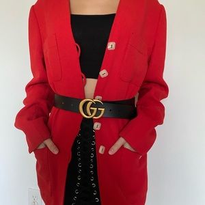 Vintage Valentino Miss V Red Blazer